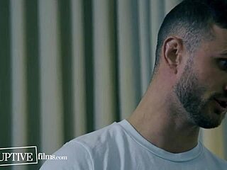 Boss jerks off as assistants fuck wildly