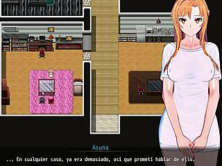 in sword art online, the final ntr scene with big tits and monster cock