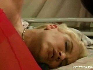 Anal Masturbation With Blonde Slut Wife