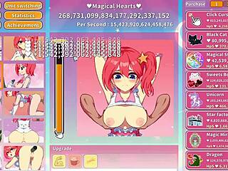 Magical girl clicker gameplay gallery with hentai!