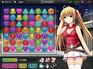 Sex with the girl next door in Huniepop walkthrough 16