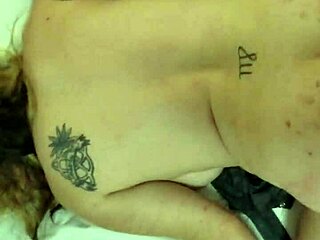 hot wife with tattoo and big ass at work scene