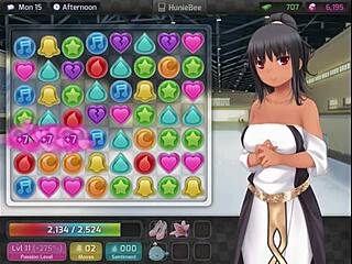 Sex with the girl next door in Huniepop walkthrough 16