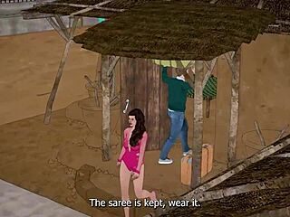 Criminal catches desi bhabhi fingering and bangs her hard