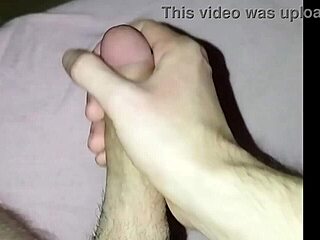 Young Amateur Solo Cock Masturbation Session