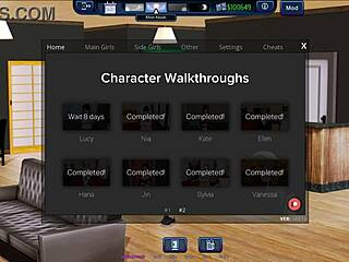 Exploring the harem hotel in this fun game