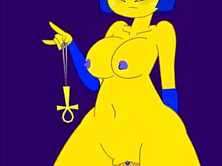 Ankha Flashes in Furry Cartoon Edit