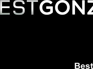 I can't believe how this blonde with big tits got me on the sofa. Her tattooed body drives me wild!