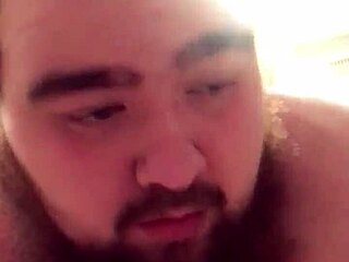 Young gay chub sucking and riding dildo