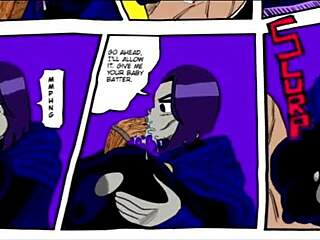 TEEN TITANS GET RELIEF FROM BIG COCKS IN THIS HENTAI EPISODE BY DOOMPYPOMP