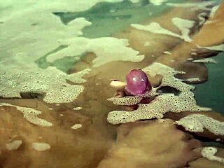 Jakuzzi underwater blowjob and fucking