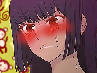 Anime parody features sana sunamiya in cartoon fitness story