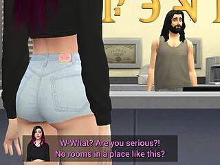 Office slut, humiliated by workers, ugh, can't take it! - ddsims