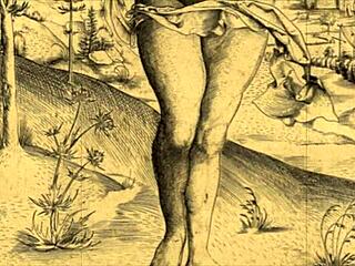 Vintage Erotic Illustration Of Cartoon Anime Hentai