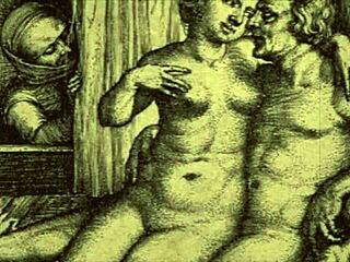 Vintage Erotic Illustration Of Cartoon Anime Hentai