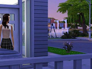 In Simxstory, the serious cartoon leads to cum in mouth scenes.