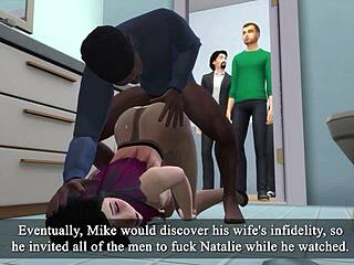 Office slut, humiliated by workers, ugh, can't take it! - ddsims