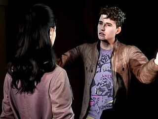 I experience the petite mort orgasm in this animated passion mark