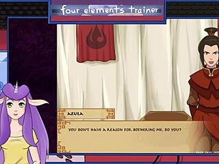 avatar last airbender trainer mixing drinks with big tits