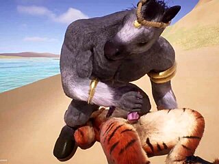 Mira a estos gays furries follando en anal salvaje?