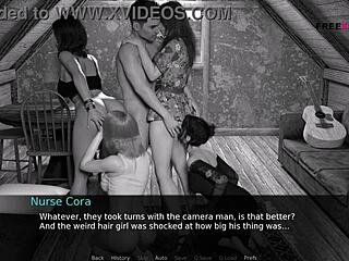 nurse cora's vampire group sex in hospital