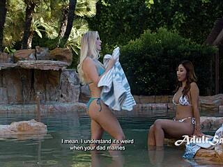 Hey, scissoring with Nicole Doshi and Slimthick Vicc feels like perfect family bonding time!