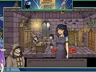 witch trainer silver part 21 with asian characters in anime game