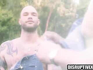 gay celebrities bang hard on reality show set. intense action unfolds!