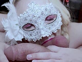 Teen closeup sloppy blowjob and cum swallow huge cum load huge tits bbw