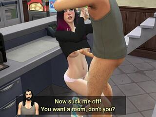 Puta de oficina humillada por trabajadores, ugh no lo aguanto - ddsims