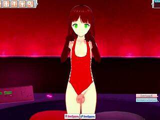 Best anime girl in swimsuit gets creampied! 😘