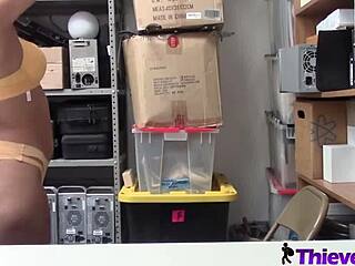 Horny latina teen 18+ gets spanked and banged by an officer with a big boner