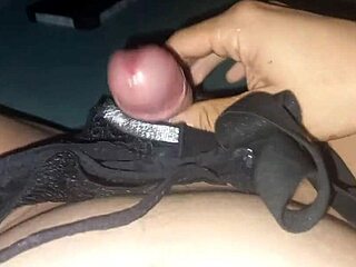 Feeling So Aroused Masturbating With Stepsister's Lingerie