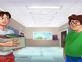 Ven muéstrame tus tetas en Summertime Saga