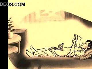 Vintage Erotic Illustration Of Cartoon Anime Hentai