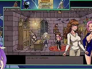 witch trainer silver part 21 with asian characters in anime game