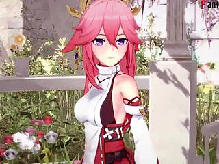 Yae Miko sucking POV?
