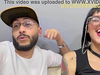 Beautiful Tattooed Latina Whore Starts Porn Career with Incredible Deepthroat Blowjob on Monster Cock!