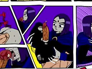 TEEN TITANS GET RELIEF FROM BIG COCKS IN THIS HENTAI EPISODE BY DOOMPYPOMP