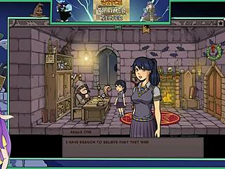 witch trainer silver part 21 with asian characters in anime game