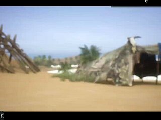 Guy has wild threesome with two sluts in public