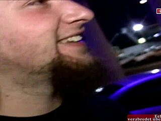 ebony slut with huge natural tits picked up on street