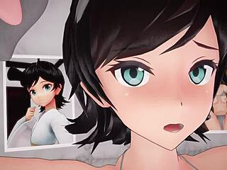 Matsukaze from Kantai Collection gets wild in anime action! 😍