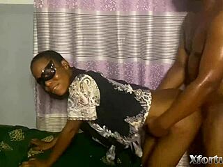 Horny stepsister returns from work, gets best dick ever in her narrow ass