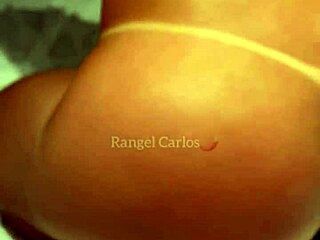 Brazilian ass bounces with cum after fuck