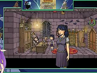 Witch Trainer Silver 21. díl s asijskýma postavama v anime hře