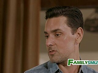 Teen Scout In Uniform Displays Her Hoe Talents To Family In Threesome.