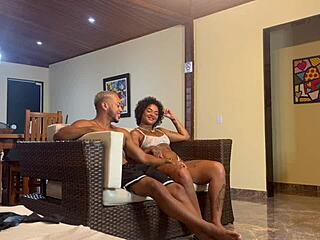 Wow, The Girl Thought It Was Just Me And My Friend, But Another Was Hidden!