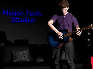 I experience the petite mort orgasm in this animated passion mark