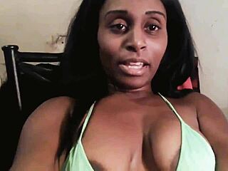 ebony wildcat dances with music solo